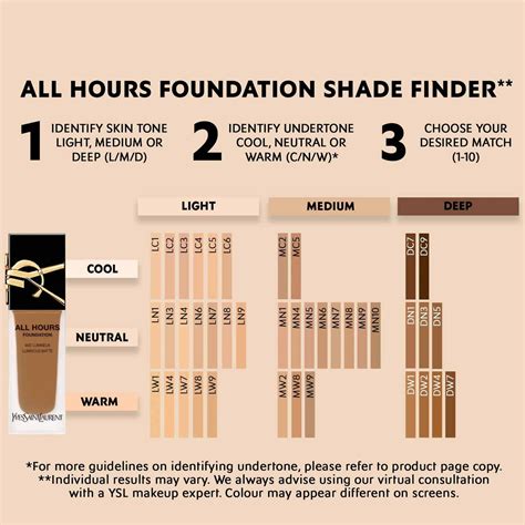 ysl 4dpd01 all hours foundation